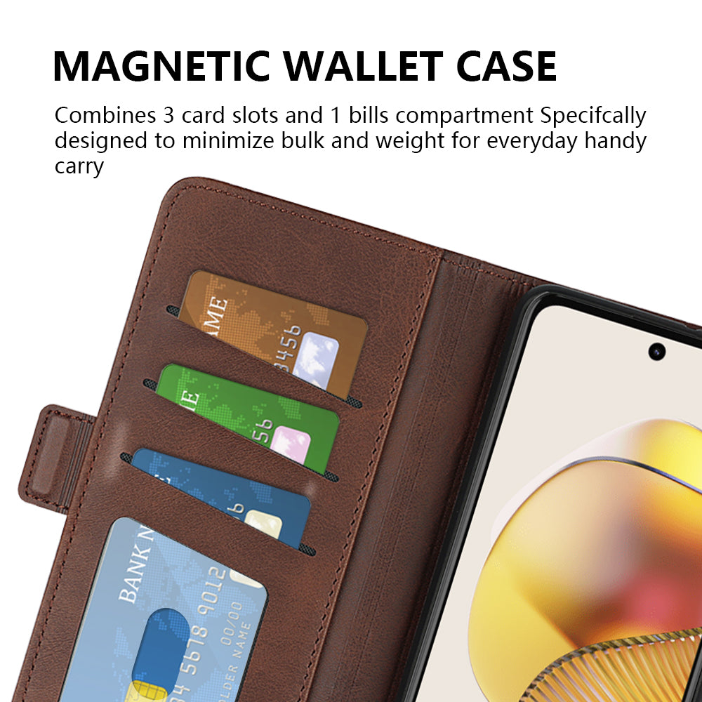 Smartphone Case For Motorola Moto G73 5G Calf Texture PU Leather Wallet Stand Anti-fall Phone Cover Smartphone Case For Motorola Moto G73 5G Calf Texture PU Leather Wallet Stand Anti-fall Phone Cover